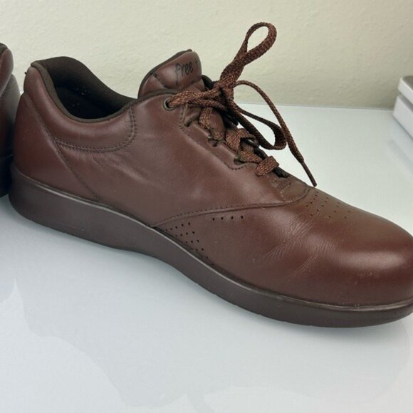 SAS Tripad Comfort Brown Lace Up Shoes Free Time Sz 9.5 W READ - Picture 10 of 14